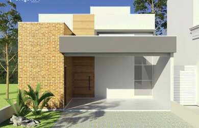 Imagem: A casa em condomínio possui 3 Dormitórios, 3 Banheiros, 2