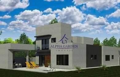 Imagem: A casa em condomínio à venda possui 3 Dormitórios, 5 Banheiros