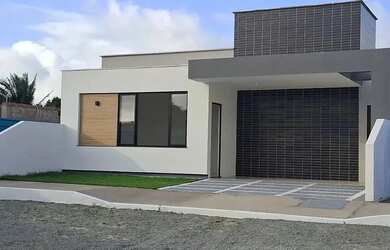 Imagem: A casa em condomínio possui 3 Dormitórios, 2 Banheiros, 1