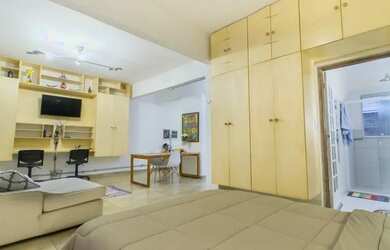 Imagem 8: Apartamento térreo estilo loft, contem cômodos integrados, poucas paredes...