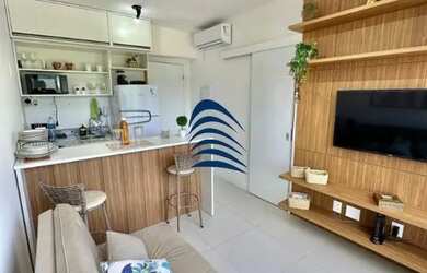 Imagem 10: Blue Barra - Excelente quarto e sala com 27,14 m2, cozinha americana,...