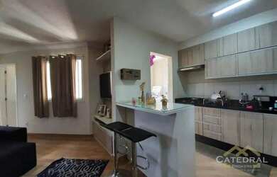 Imagem: O apartamento possui 2 Dormitórios, 1 Banheiro, 48m² de Área