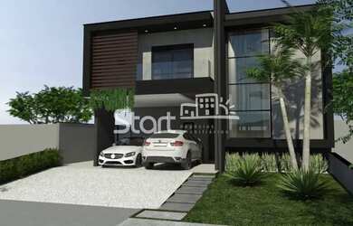 Imagem: A casa em condomínio possui 4 Dormitórios, 5 Banheiros, 4