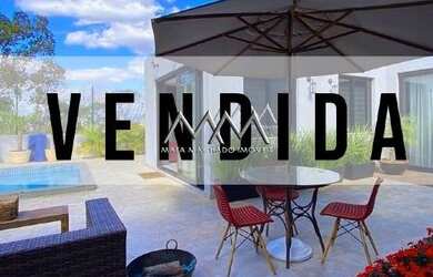 Imagem: A casa em condomínio possui 4 Dormitórios, 5 Banheiros, 3