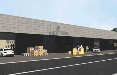 Imagem: O depósito para alugar possui e está localizado em Jardim