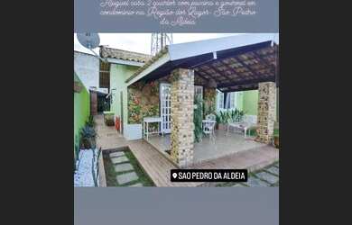 Imagem: A casa em condomínio para alugar possui 2 Dormitórios, 3 Banheiros