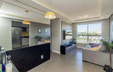 Imagem: O apartamento possui 2 Dormitórios, 2 Banheiros, 1 Vaga na