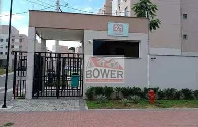 Imagem: O apartamento possui 1 Dormitório, 1 Banheiro, 1 Vaga na garagem