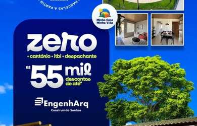 Imagem: A casa possui 2 Dormitórios, 1 Banheiro, 1 Vaga na garagem