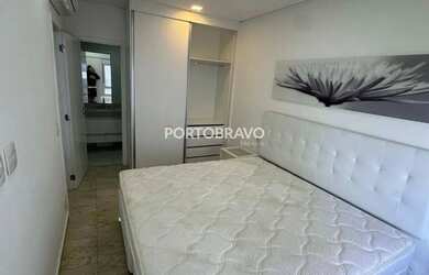 Imagem 9: APARTAMENTO MOBILIADO LOCAÇÃO EM ALPHAVILLE - 49m² Suite Lavabo 1 Vaga