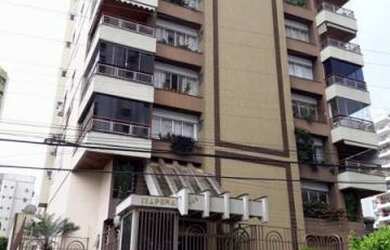 Imagem: O apartamento possui 4 Dormitórios, 2 Vagas na garagem, 140m²