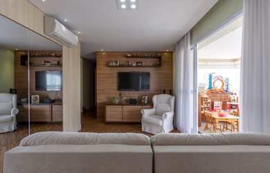 Imagem: O apartamento e possui 3 Dormitórios, Suítes, 3 Banheiros