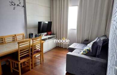 Imagem: O apartamento possui 2 Dormitórios, 2 Banheiros, 2 Vagas na