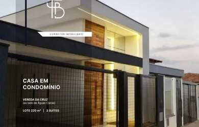 Imagem: A casa em condomínio possui 3 Dormitórios, 5 Banheiros, 2