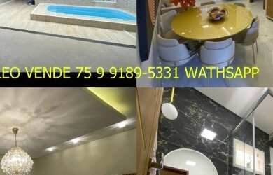 Imagem: A casa em condomínio possui 3 Dormitórios, 2 Banheiros, 2