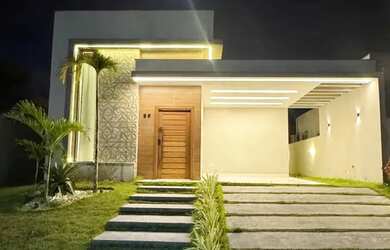 Imagem: A casa em condomínio possui 1 Dormitório, 3 Banheiros, 2 Vagas