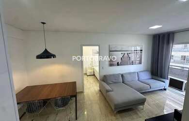 Imagem 2: APARTAMENTO MOBILIADO LOCAÇÃO EM ALPHAVILLE - 49m² Suite Lavabo 1 Vaga