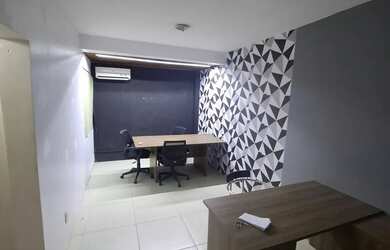 Imagem 6: Sala comercial escritório . Mobiliado e climatizado