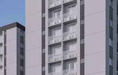 Imagem: O apartamento possui 2 Dormitórios, 1 Banheiro, 1 Vaga na garagem