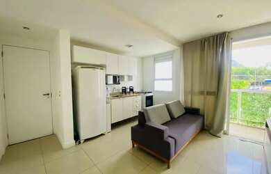 Imagem: O apartamento possui 1 Dormitório, 1 Banheiro, 36m² de Área