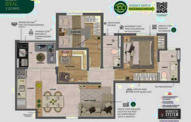 Imagem 5: W Ap Zona Sul Na planta entrada somente R$18.000,00
