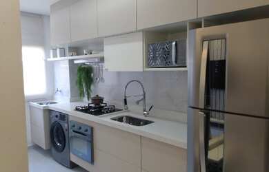 Imagem: O apartamento possui 2 Dormitórios, 2 Banheiros, 1 Vaga na