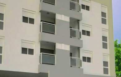 Imagem: O apartamento possui 2 Dormitórios, 1 Banheiro, 1 Vaga na garagem