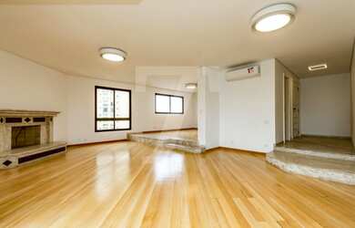 Imagem: O apartamento na cobertura possui 3 Dormitórios, 5 Banheiros