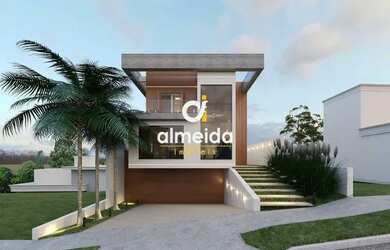 Imagem: A casa possui 3 Dormitórios, 4 Banheiros, 2 Vagas na garagem