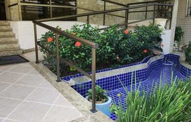 Imagem: O apartamento na cobertura possui 4 Dormitórios, 2 Banheiros