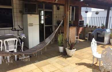 Imagem: O apartamento na cobertura possui 4 Dormitórios, 3 Banheiros