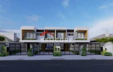 Imagem: A casa possui 3 Dormitórios, 3 Banheiros, 2 Vagas na garagem