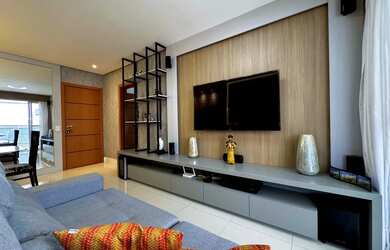 Imagem 8: Lindo apartamento, mobiliado, pé na areia, 03 quartos(01suite)lazer completo