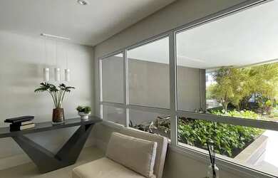 Imagem: O apartamento possui 1 Dormitório, 1 Banheiro, 1 Vaga na garagem