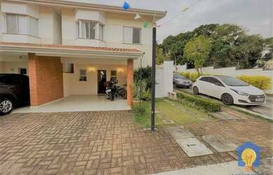 Imagem: A casa em condomínio possui 4 Dormitórios, 5 Banheiros, 5