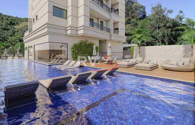 Imagem: O apartamento possui 2 Dormitórios, 2 Banheiros, 2 Vagas na