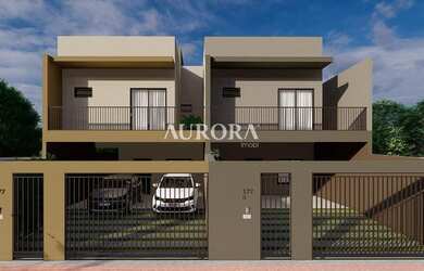 Imagem: A casa possui 3 Dormitórios, 2 Banheiros, 2 Vagas na garagem