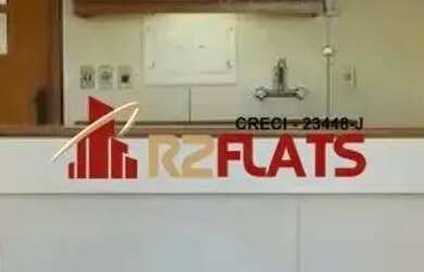 Imagem: O studio possui 1 Dormitório, 1 Banheiro, 1 Vaga na garagem