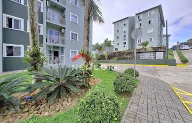 Imagem: O apartamento possui 3 Dormitórios, 1 Banheiro, 1 Vaga na garagem