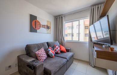 Imagem: O apartamento possui 1 Dormitório, 1 Banheiro, 30m² de Área