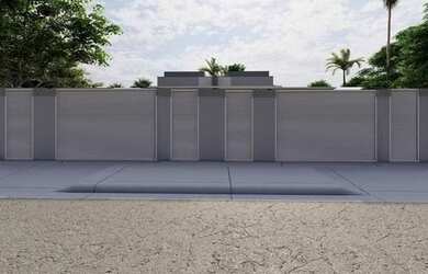 Imagem: A casa em condomínio possui 5 Dormitórios, 5 Banheiros, 2