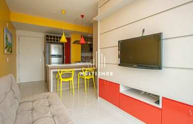 Imagem: O studio possui 1 Dormitório, 1 Banheiro, 1 Vaga na garagem