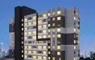 Imagem: O apartamento na cobertura possui 1 Dormitório, 1 Banheiro