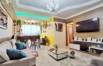 Imagem: O apartamento possui 2 Dormitórios, 2 Banheiros, 2 Vagas na