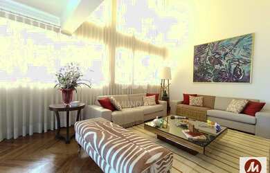 Imagem: O apartamento possui 3 Dormitórios, 5 Banheiros, 3 Vagas na