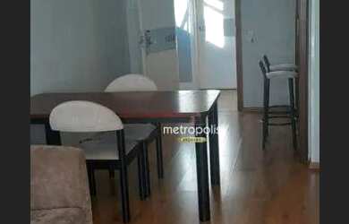 Imagem: O apartamento possui 1 Dormitório, 1 Banheiro, 1 Vaga na garagem