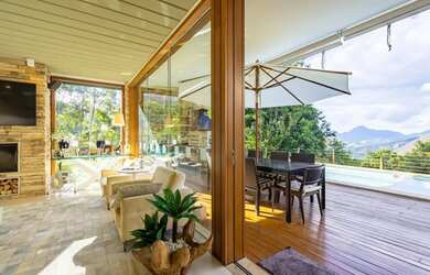 Imagem 15: Casa com 6 quartos em condomínio em Araras, Petrópolis