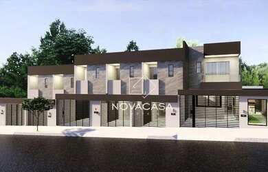 Imagem: A casa possui 3 Dormitórios, 2 Banheiros, 2 Vagas na garagem