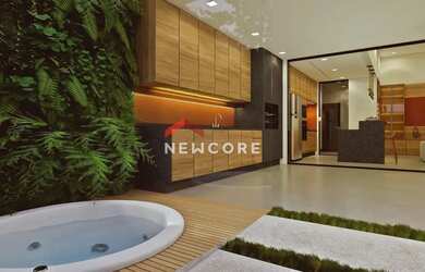 Imagem: A casa possui 3 Dormitórios, 4 Banheiros, 2 Vagas na garagem