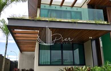 Imagem: A casa em condomínio possui 5 Dormitórios, 5 Banheiros, 5